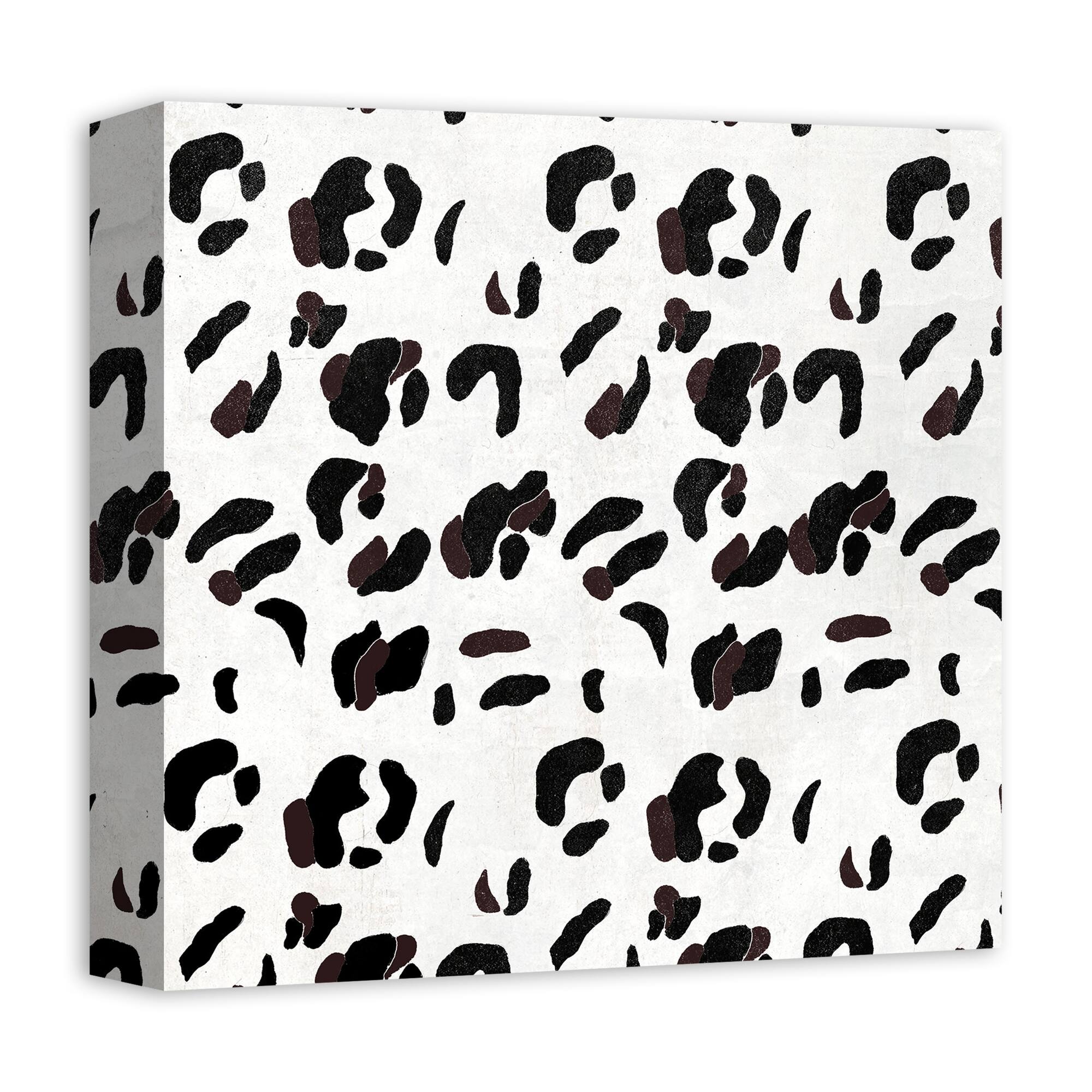 Brown Cheetah Canvas Wall Art